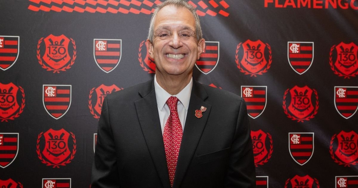 Luiz Eduardo Baptista, o Bap, presidente do Flamengo  • Mariana Sá/Flamengo