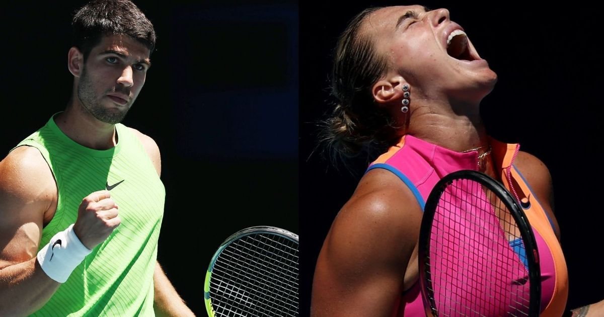 Alcaraz brilha em sua 100ª partida e avança no Australian Open; Sabalenka é a favorita para ve...