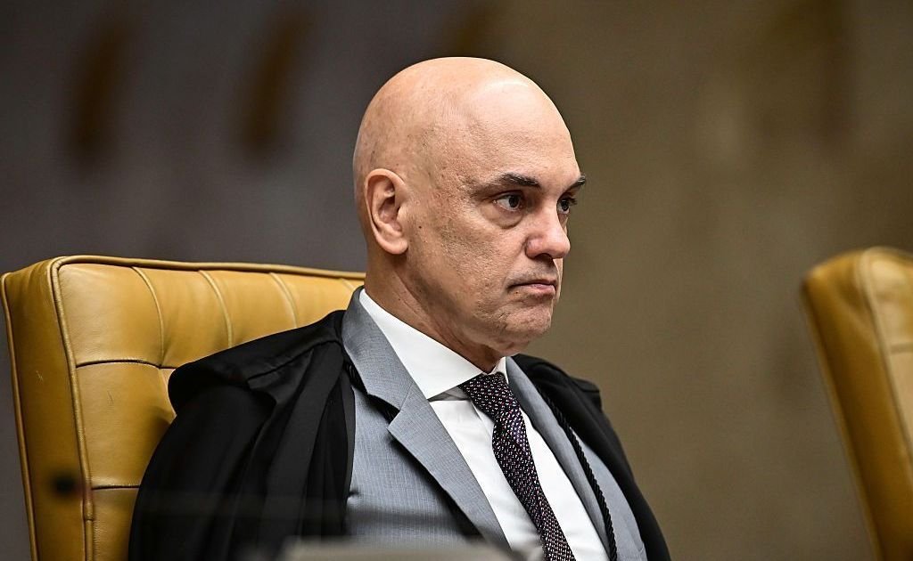 Ministro do Supremo Tribunal Federal Alexandre de Moraes  • Ton Molina/NurPhoto via Getty Images