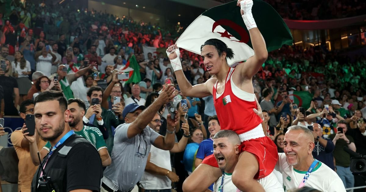Imane Khelif conquistou o ouro no boxe feminino até 66kg em Paris 2024  • Richard Pelham/Gett...