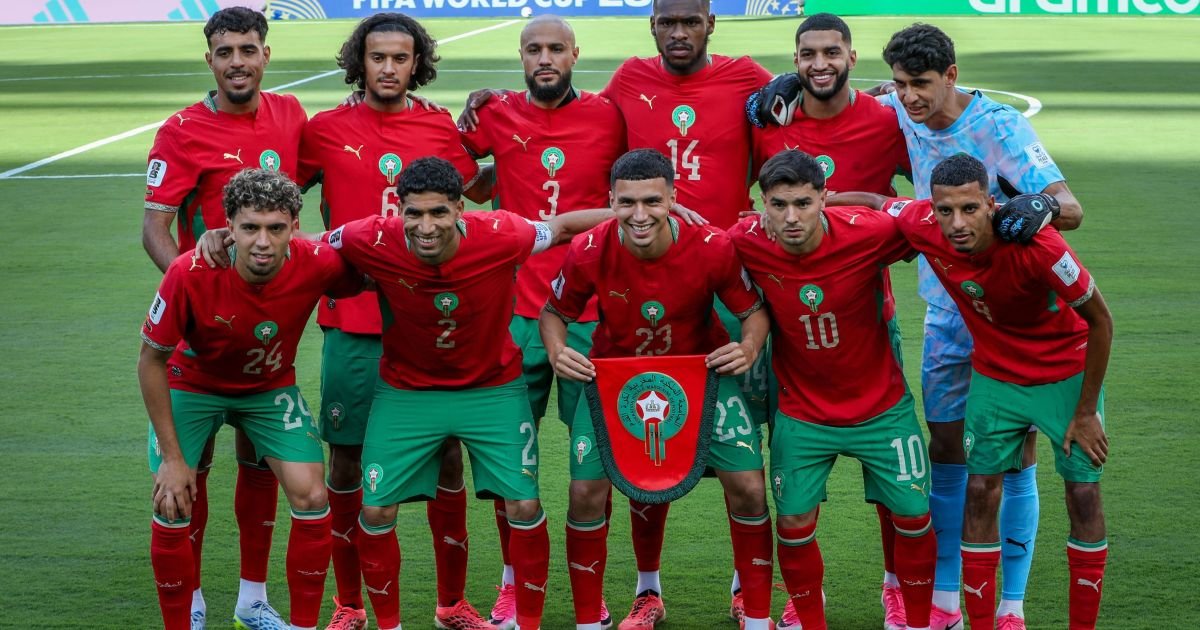 Os 11 jogadores titulares do Marrocos no empate contra o Brasil nasceram fora do país e foram fo...